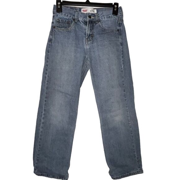 Levi's 550 Jeans  Boys Size‎ 12 REG 26  x 26 Farm Grunge Trending Style - Picture 1 of 9